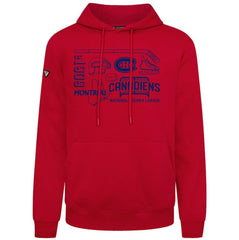 NHL Montreal Canadiens Levelwear Podium Campaign Pullover Hoodie
