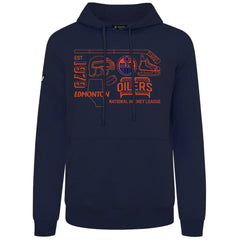 NHL Edmonton Oilers Levelwear Podium Campaign Pullover Hoodie