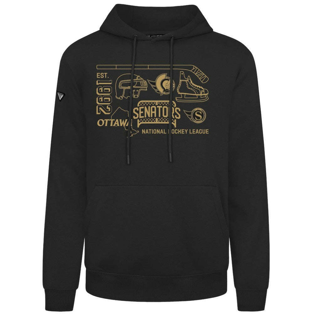 NHL Ottawa Senators Levelwear Podium Campaign Pullover Hoodie