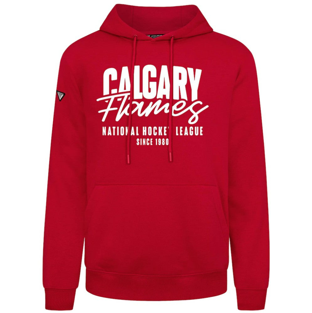 NHL Calgary Flames Levelwear Podium Response Pullover Hoodie