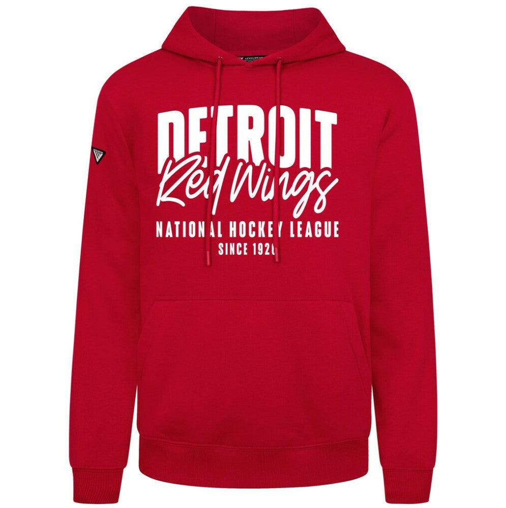 NHL Detroit Red Wings Levelwear Podium Response Pullover Hoodie