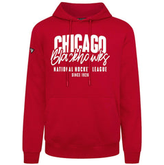 NHL Chicago Blackhawks Levelwear Podium Response Pullover Hoodie