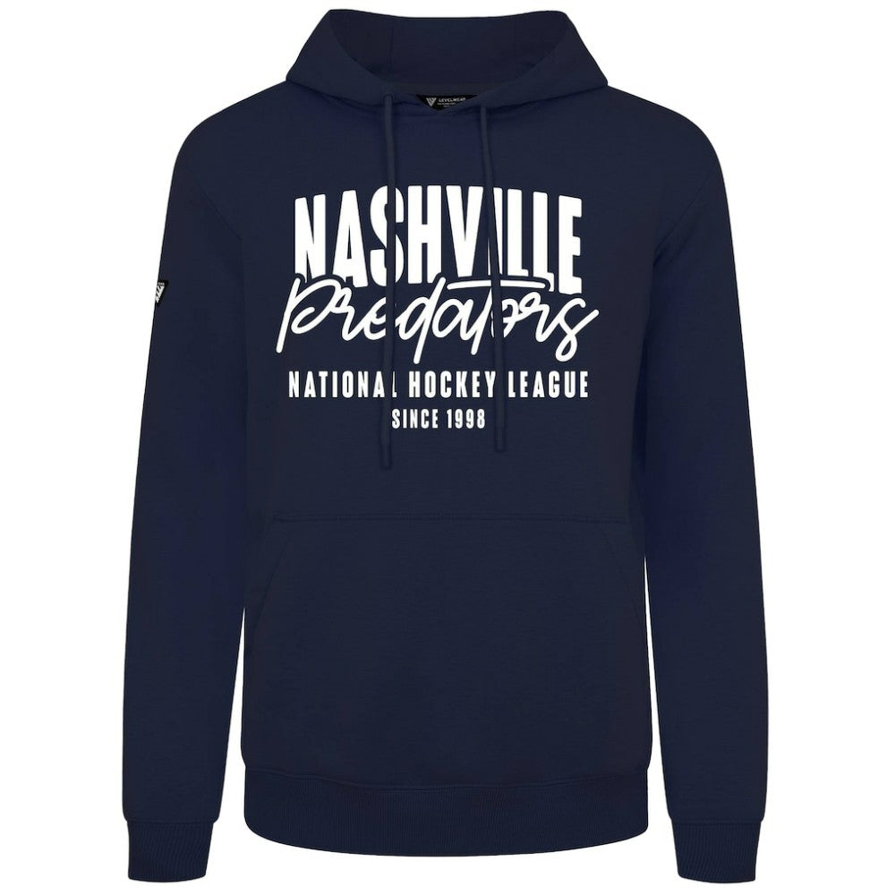 NHL Nashville Predators Levelwear Podium Response Pullover Hoodie