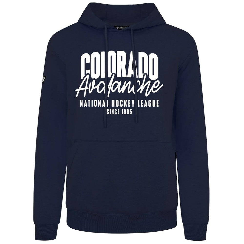 NHL Colorado Avalanche Levelwear Podium Response Pullover Hoodie