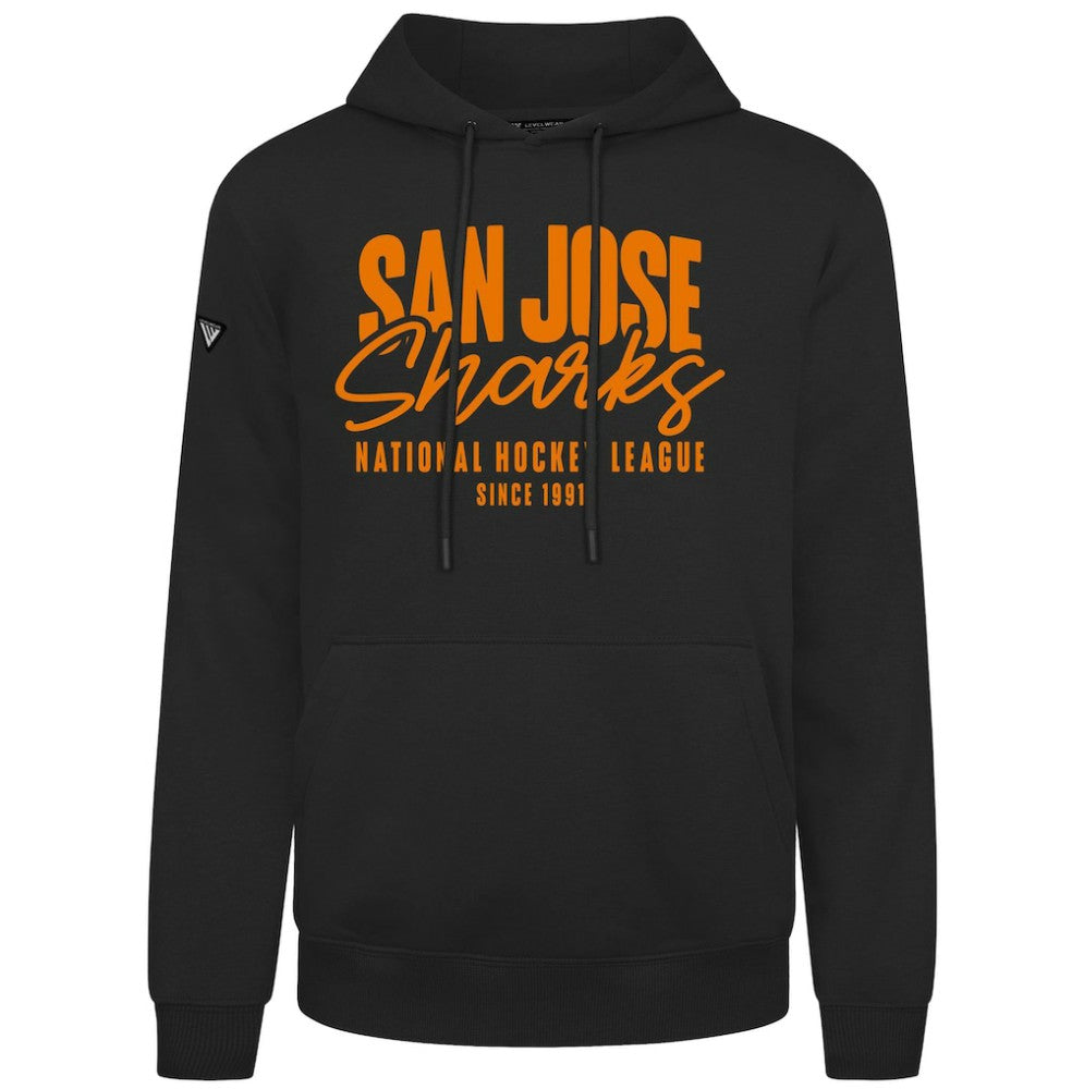 NHL San Jose Sharks Levelwear Podium Response Pullover Hoodie