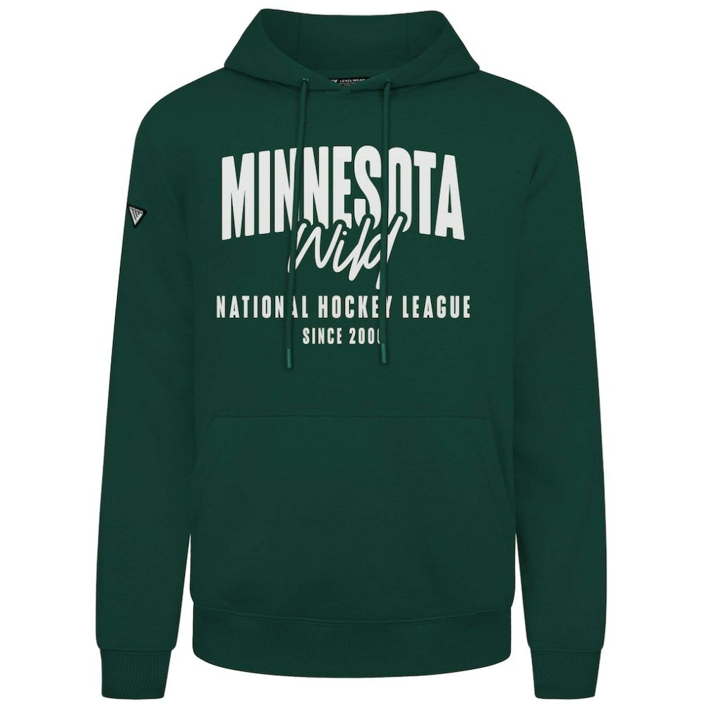 NHL Minnesota Wild Levelwear Podium Response Pullover Hoodie