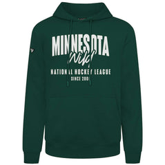 NHL Minnesota Wild Levelwear Podium Response Pullover Hoodie