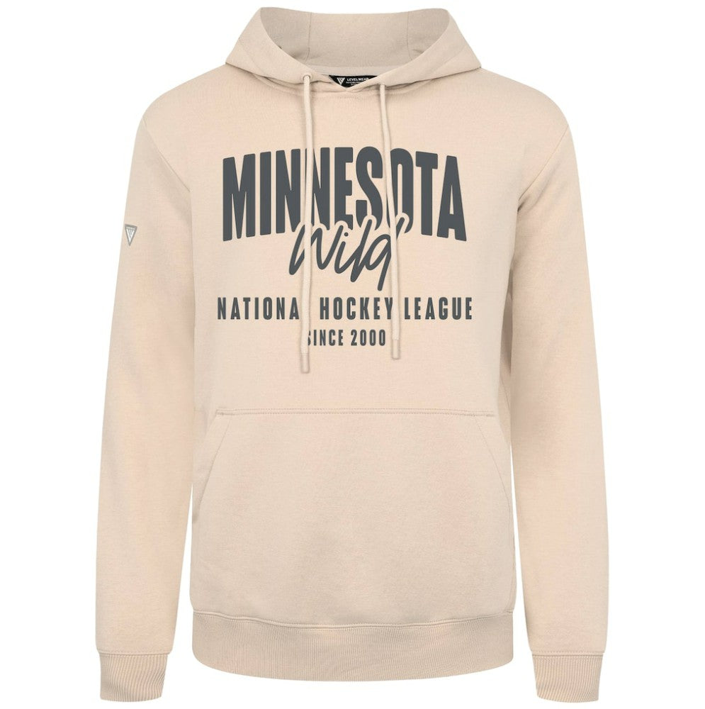 NHL Minnesota Wild Levelwear Podium Response Pullover Hoodie