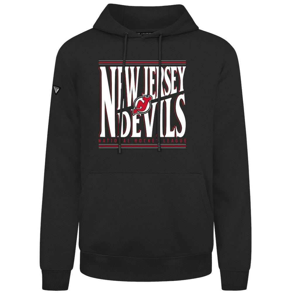 NHL New Jersey Devils Levelwear Podium Powerhouse Pullover Hoodie