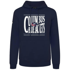 NHL Columbus Blue Jackets Levelwear Podium Powerhouse Pullover Hoodie