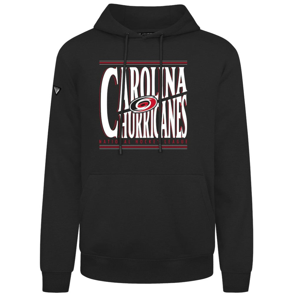 NHL Carolina Hurricanes Levelwear Podium Powerhouse Pullover Hoodie