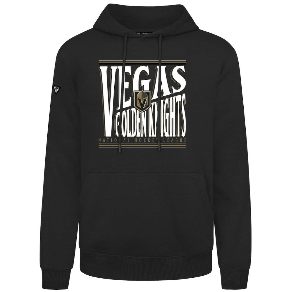 NHL Vegas Golden Knights Levelwear Podium Powerhouse Pullover Hoodie