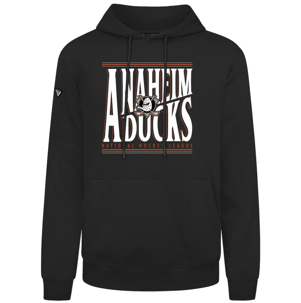 NHL Anaheim Ducks Levelwear Podium Powerhouse Pullover Hoodie