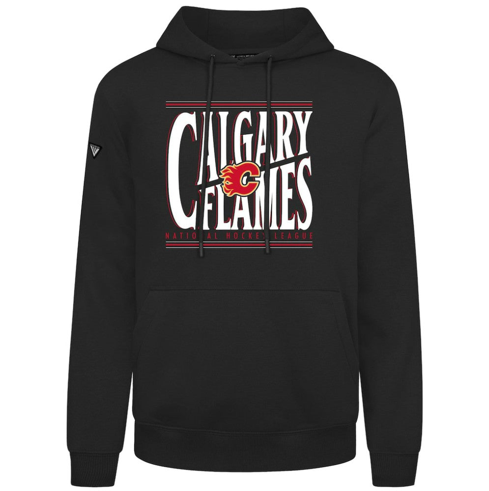 NHL Calgary Flames Levelwear Podium Powerhouse Pullover Hoodie