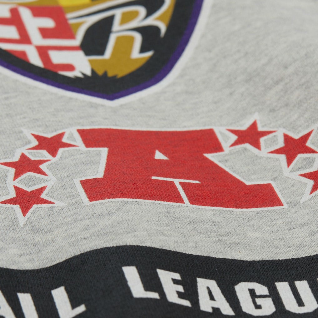 All Over Print Vintage Fleece Crewneck Sweatshirt - Baltimore Ravens Sweatshirts
