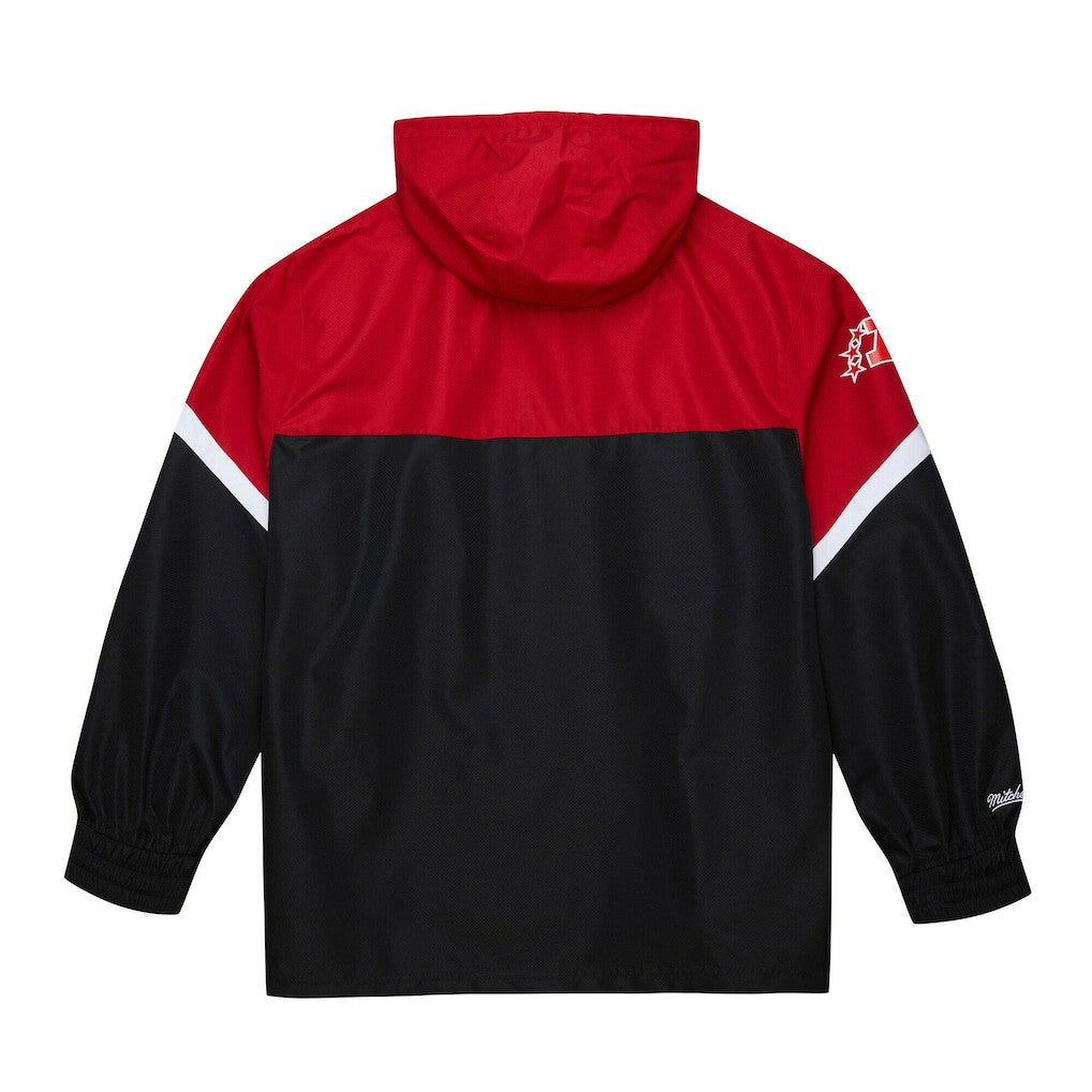 Tie Breaker Vintage Logo Lightweight Anorak Half-Zip Windbreaker - Kansas City Chiefs Windbreaker