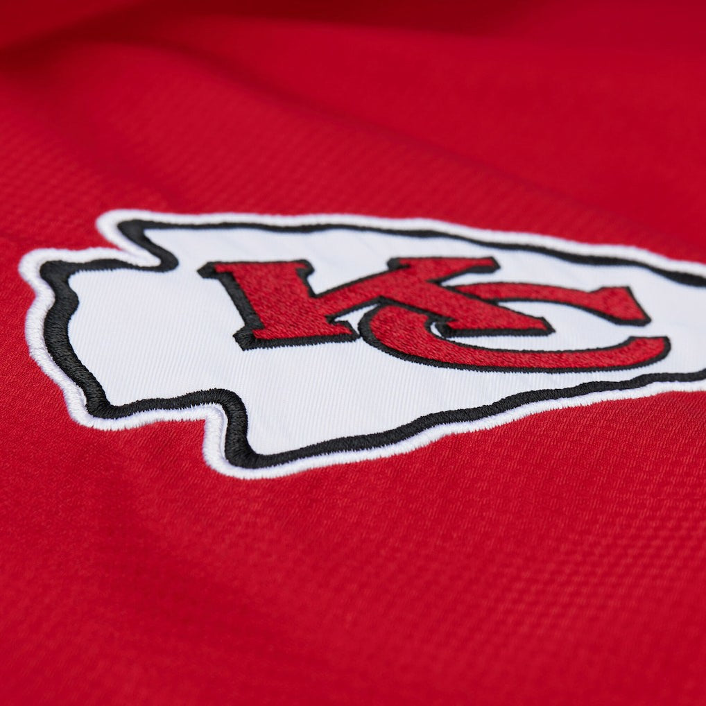 Tie Breaker Vintage Logo Lightweight Anorak Half-Zip Windbreaker - Kansas City Chiefs Windbreaker