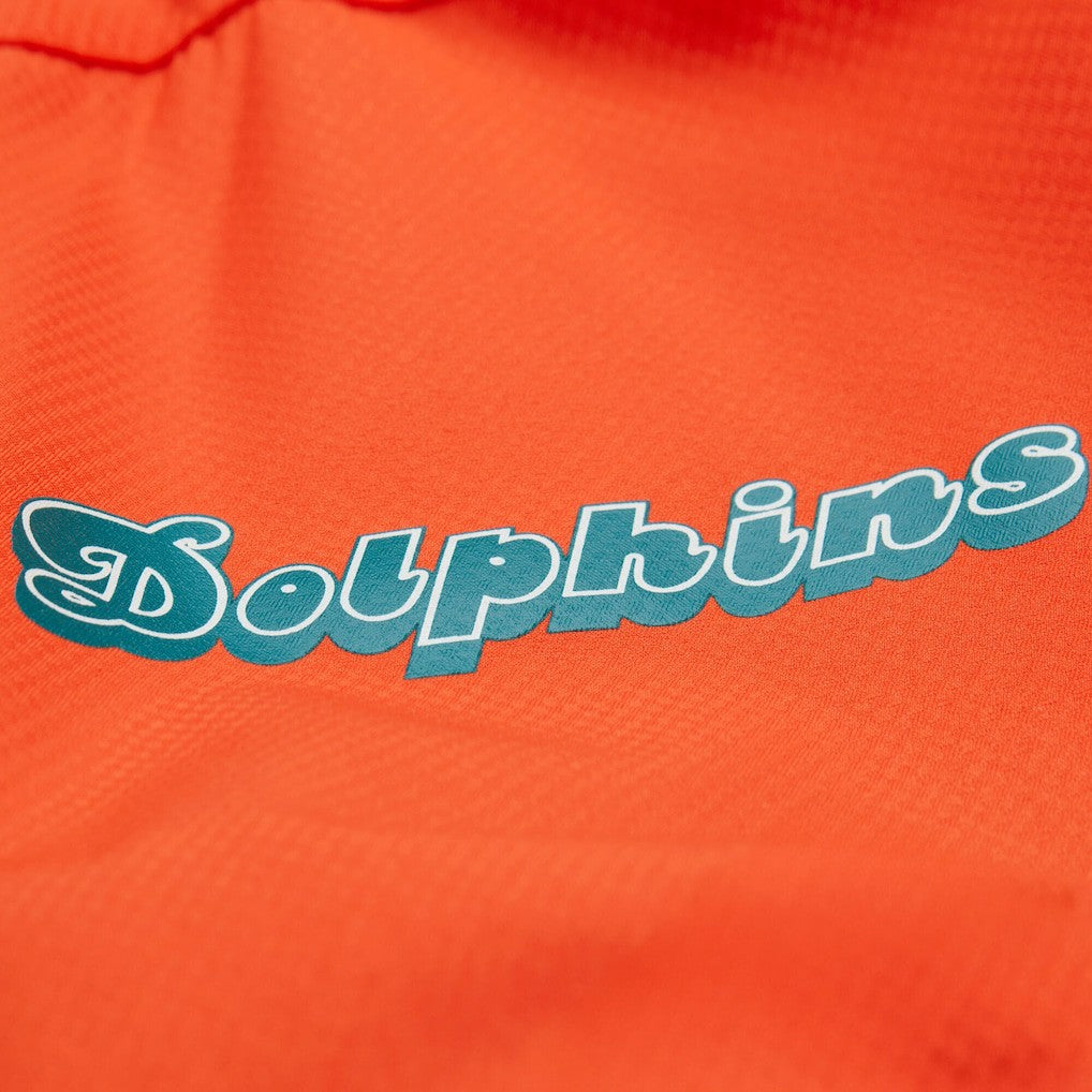 Tie Breaker Vintage Logo Lightweight Anorak Half-Zip Windbreaker - Miami Dolphins Windbreaker