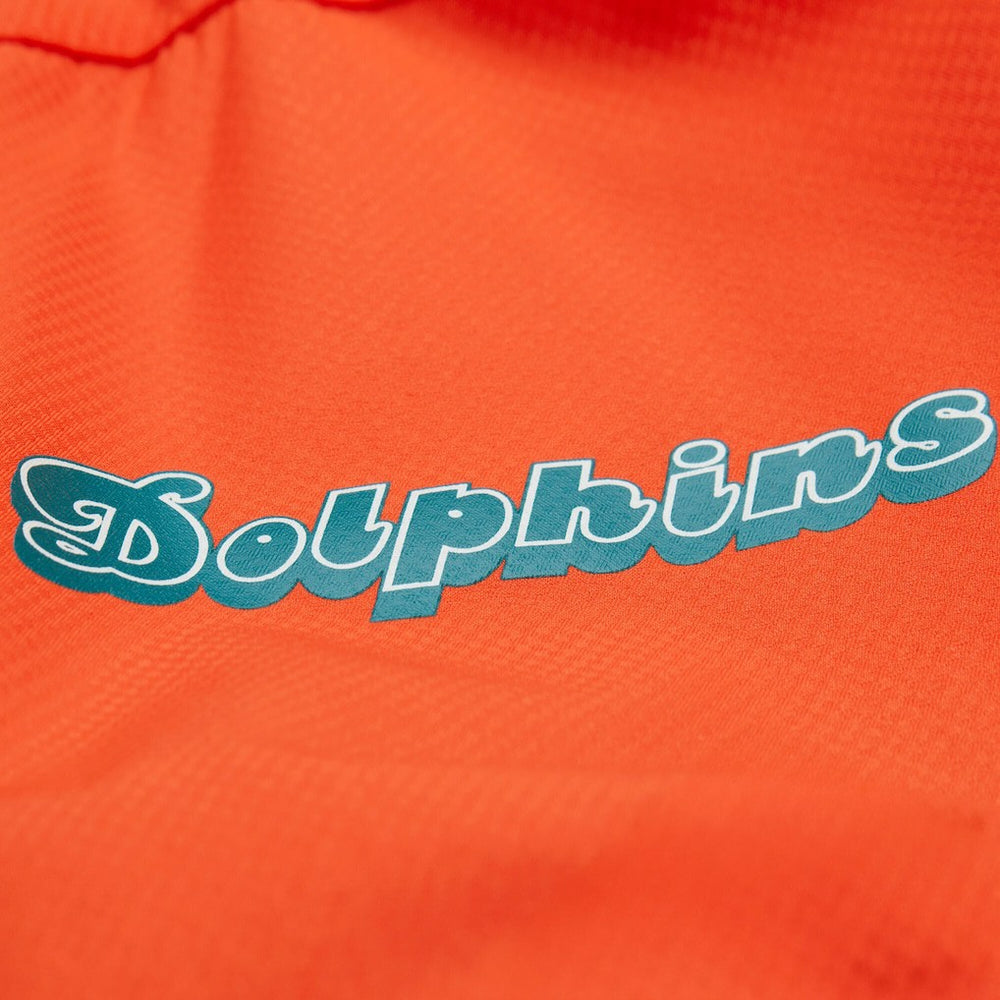 Tie Breaker Vintage Logo Lightweight Anorak Half-Zip Windbreaker - Miami Dolphins Windbreaker