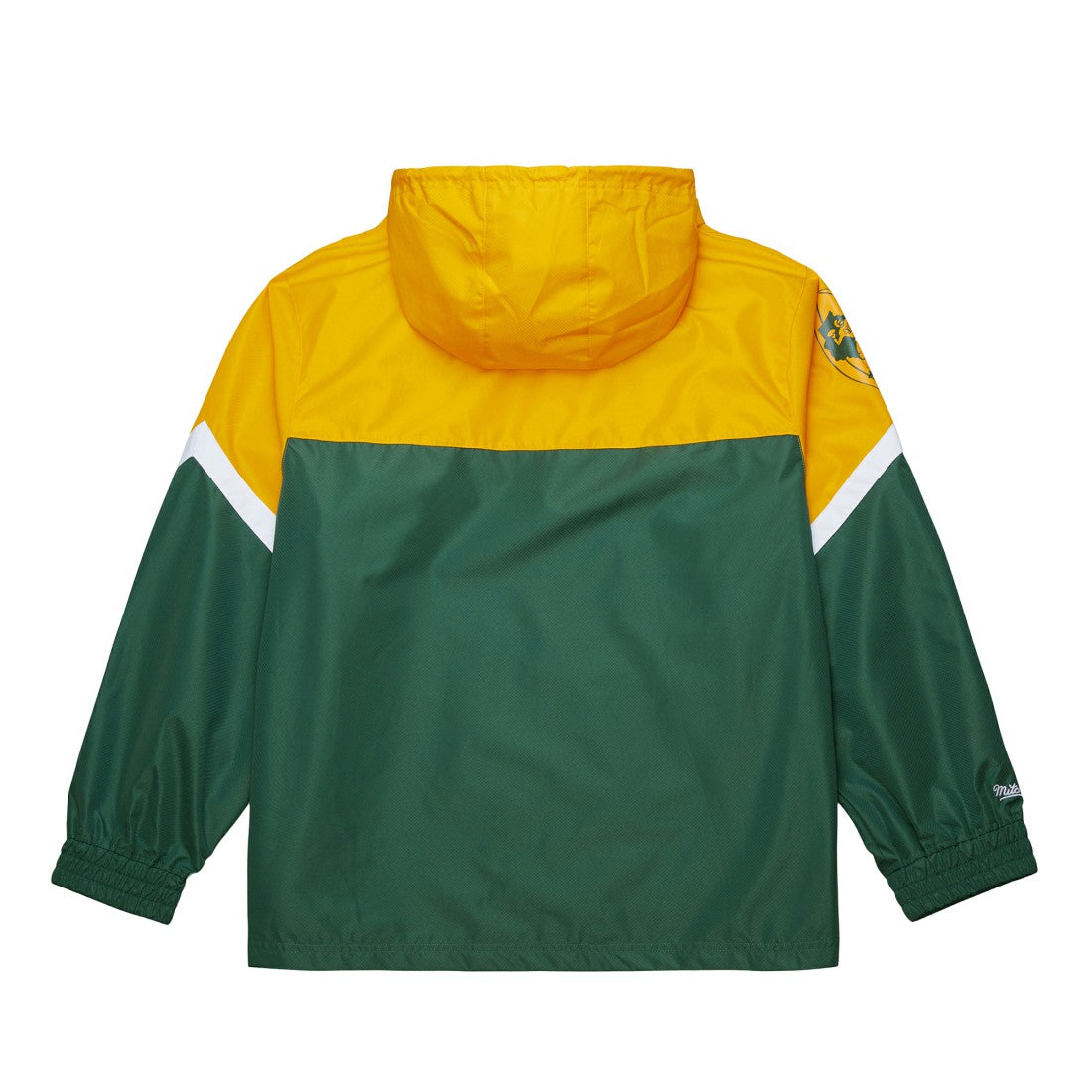 Tie Breaker Vintage Logo Lightweight Anorak Half-Zip Windbreaker - Green Bay Packers Windbreaker