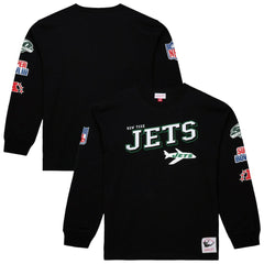 Training Camp Vintage Logos Long Sleeve T-Shirt - New York Jets T-shirts