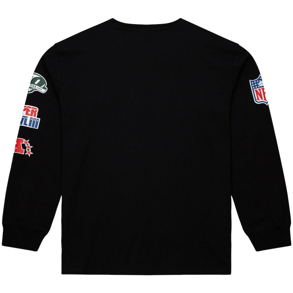 Training Camp Vintage Logos Long Sleeve T-Shirt - New York Jets T-shirts