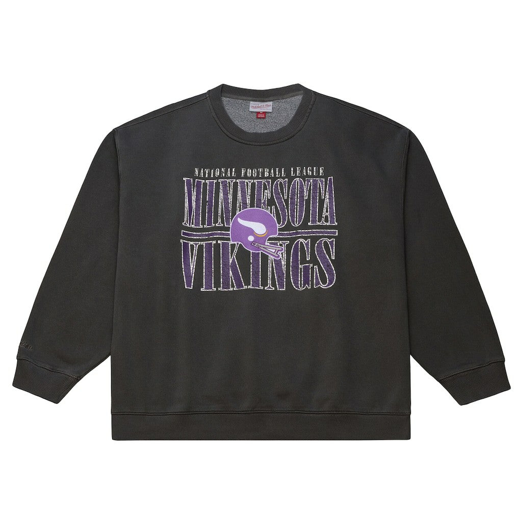 Downtown Crew Vintage Logo Sweatshirt - Minnesota Vikings Sweatshirts