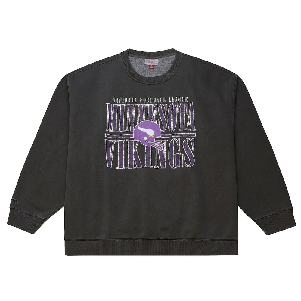 Downtown Crew Vintage Logo Sweatshirt - Minnesota Vikings Sweatshirts