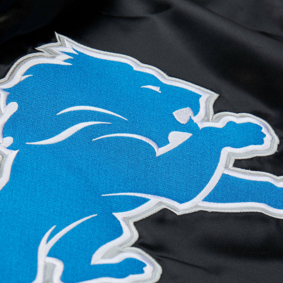 Downtown Satin Full-Snap Hooded Jacket - Detroit Lions Jackets