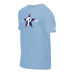 Light Blue Philadelphia Phillies New Era 2025 MLB All-Star Game Workout T-Shirt