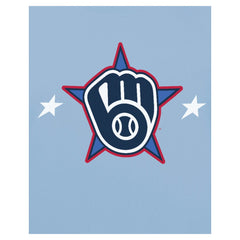 Light Blue Milwaukee Brewers New Era 2025 MLB All-Star Game Workout T-Shirt