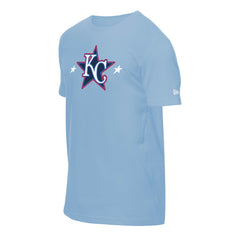 Light Blue Kansas City Royals New Era 2025 MLB All-Star Game Workout T-Shirt
