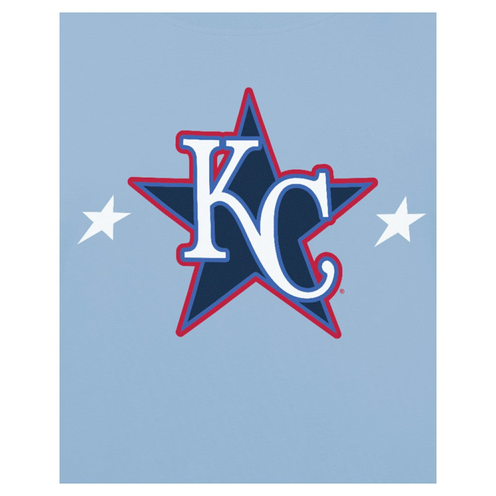 Light Blue Kansas City Royals New Era 2025 MLB All-Star Game Workout T-Shirt