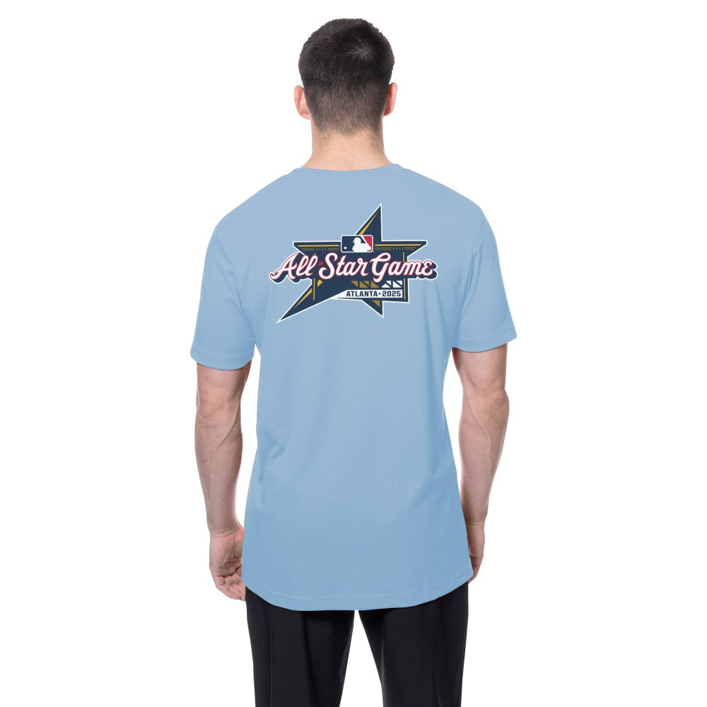 Light Blue Cincinnati Reds New Era 2025 MLB All-Star Game Workout T-Shirt
