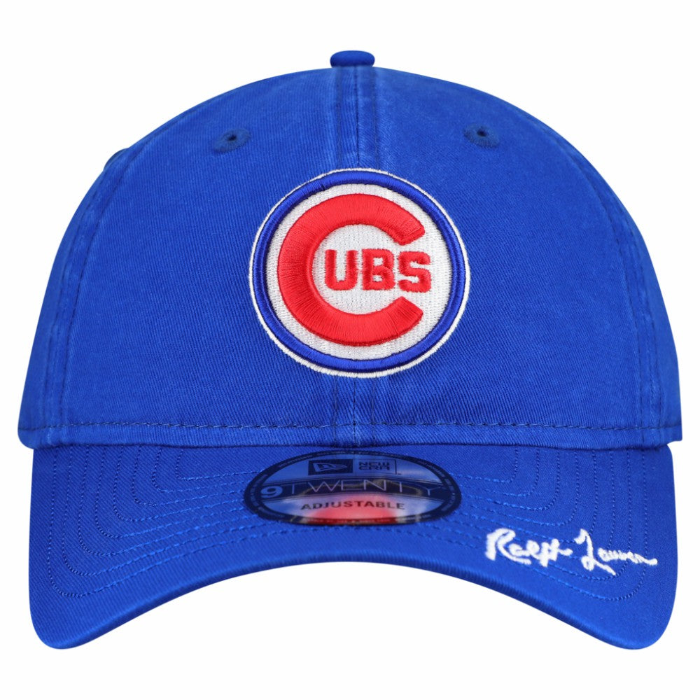 Royal Chicago Cubs New Era Ralph Lauren x MLB 9TWENTY Adjustable Hat