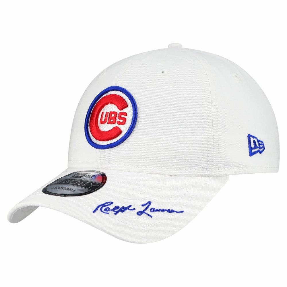 White Chicago Cubs New Era Ralph Lauren x MLB 9TWENTY Adjustable Hat