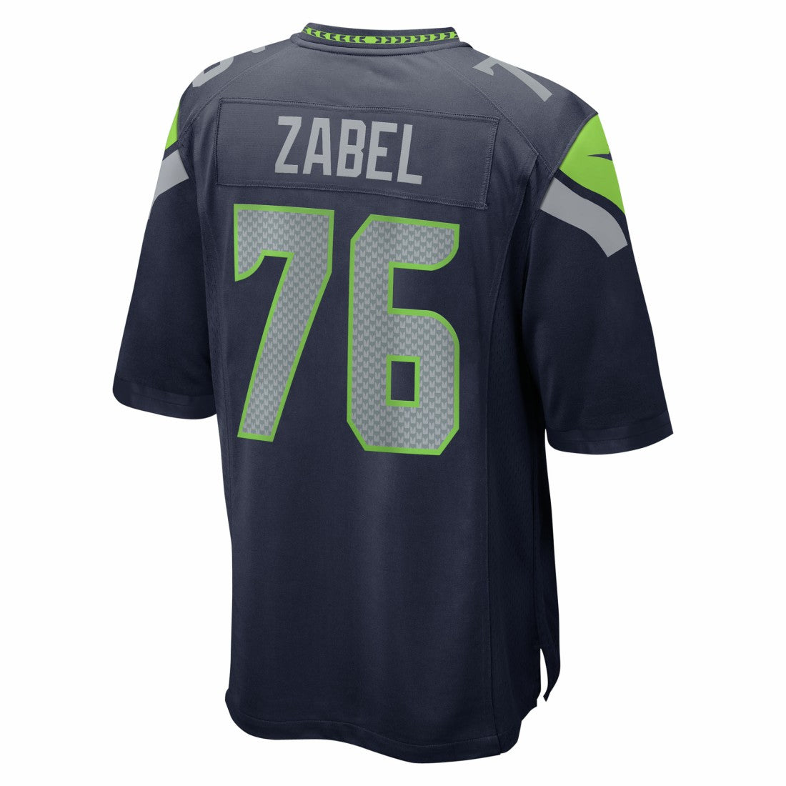 Grey Zabel  2025 NFL Draft First Round Pick Game Jersey - Seattle Seahawks Jerseys