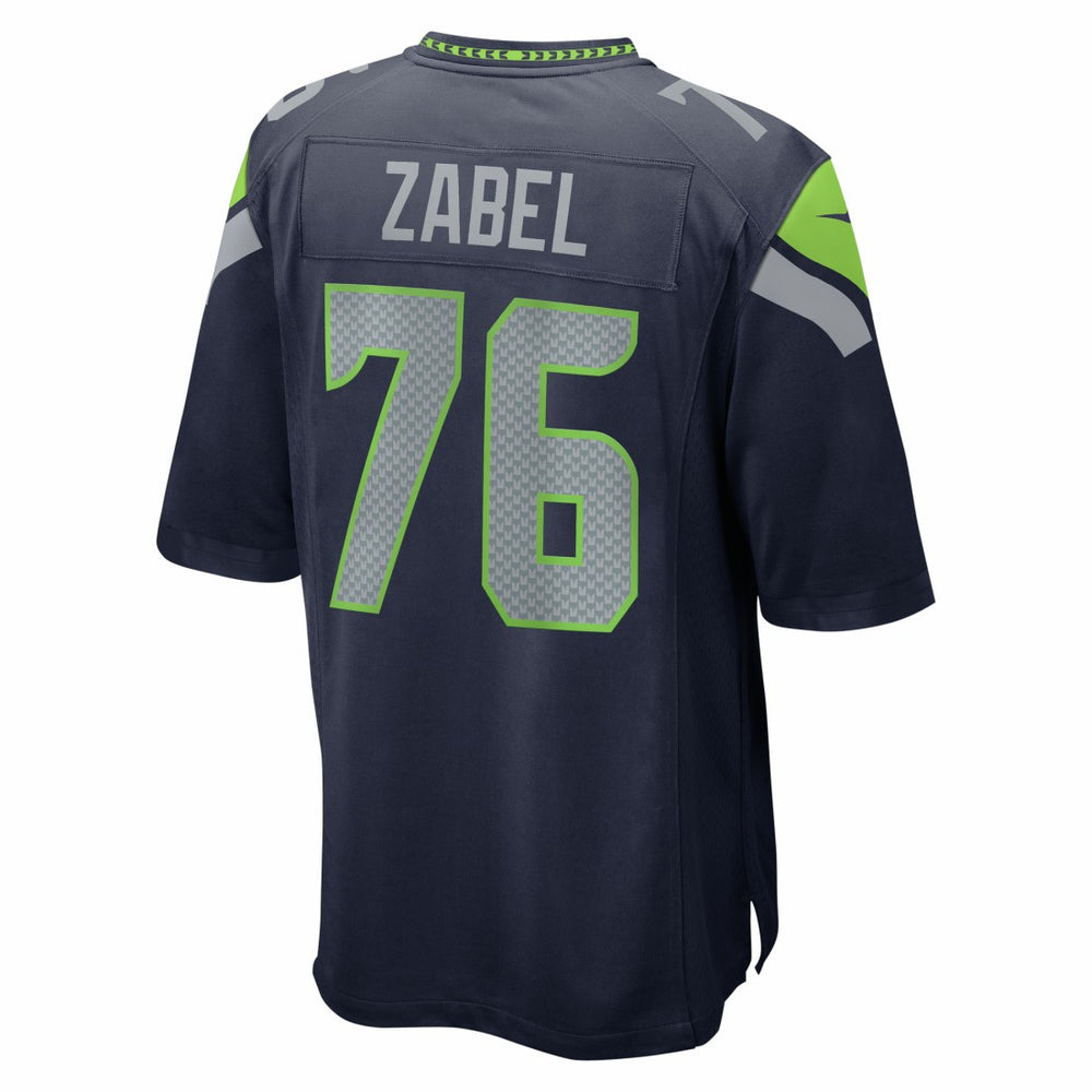 Grey Zabel  2025 NFL Draft First Round Pick Game Jersey - Seattle Seahawks Jerseys