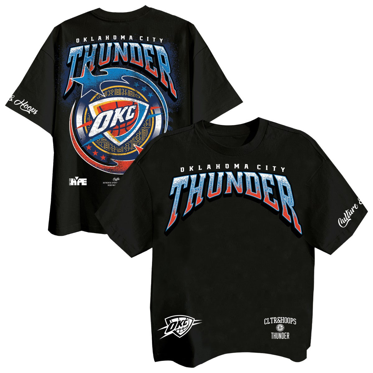 Oklahoma City Thunder Two Hype Drip & Dime Collection Premium T-Shirt