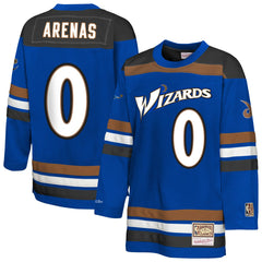 Mitchell & Ness Gilbert Arenas Washington Wizards Youth Maxxed Out 2.0 Fashion Hockey Jersey