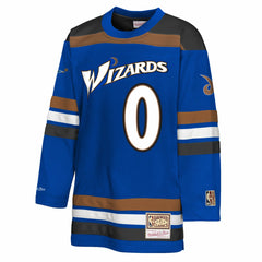 Mitchell & Ness Gilbert Arenas Washington Wizards Youth Maxxed Out 2.0 Fashion Hockey Jersey