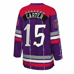 Mitchell & Ness Vince Carter Toronto Raptors Youth Maxxed Out 2.0 Fashion Hockey Jersey