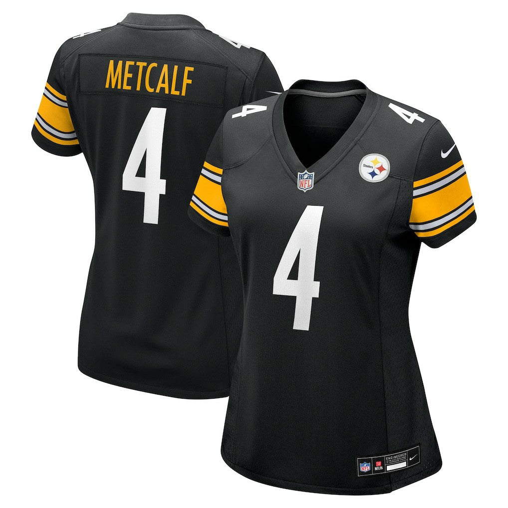 DK Metcalf  Women's Team Game Jersey - Pittsburgh Steelers Jerseys