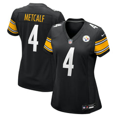 DK Metcalf  Women's Team Game Jersey - Pittsburgh Steelers Jerseys