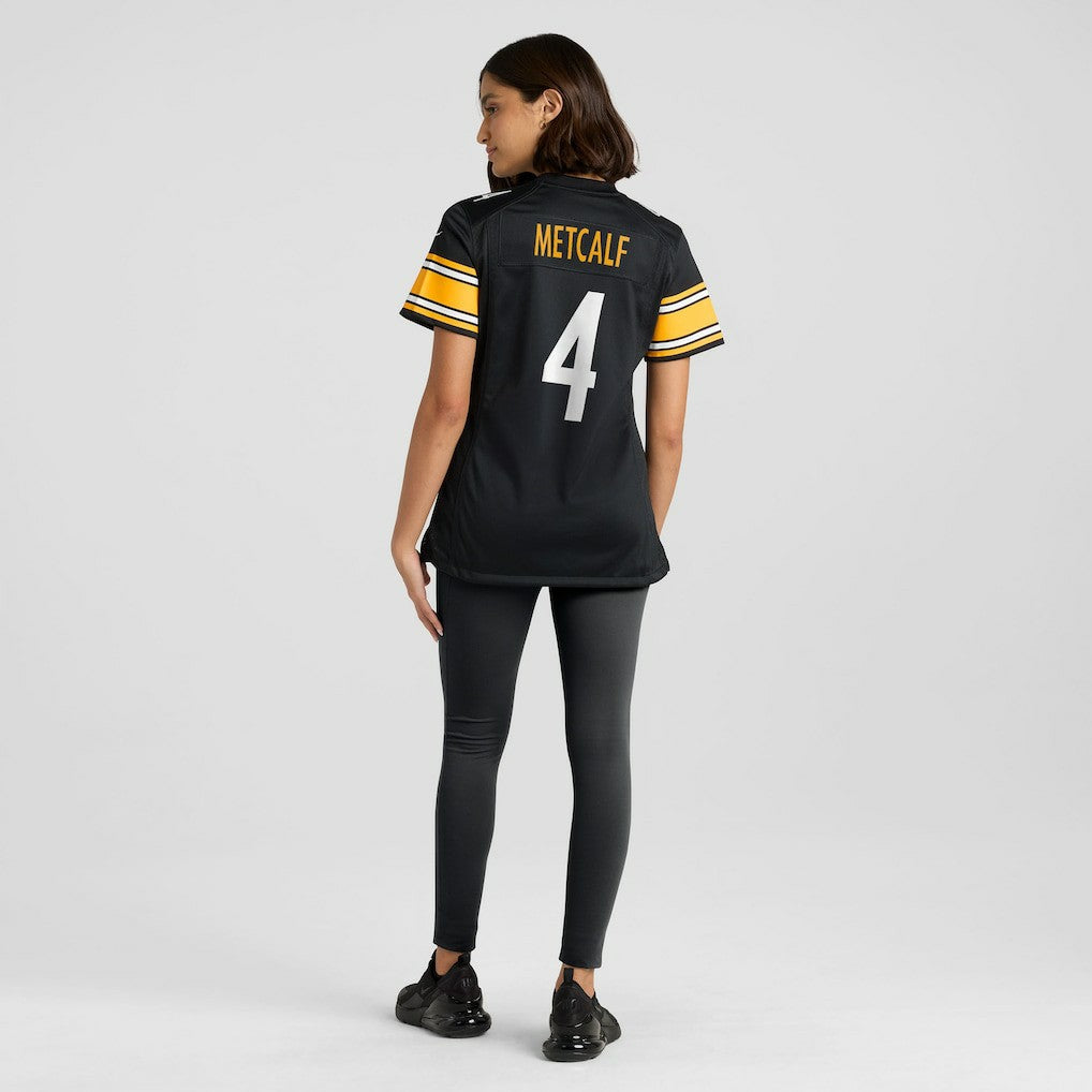 DK Metcalf  Women's Team Game Jersey - Pittsburgh Steelers Jerseys