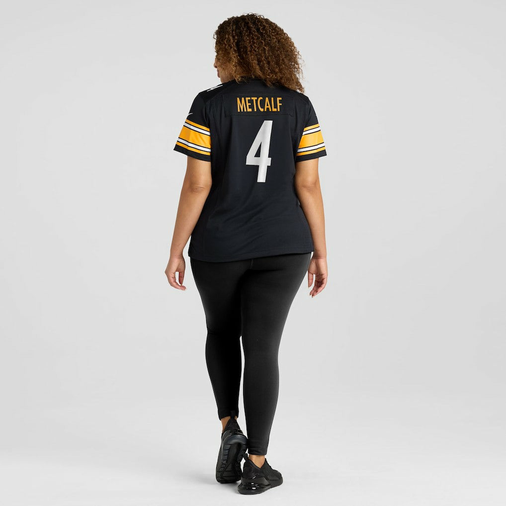 DK Metcalf  Women's Team Game Jersey - Pittsburgh Steelers Jerseys