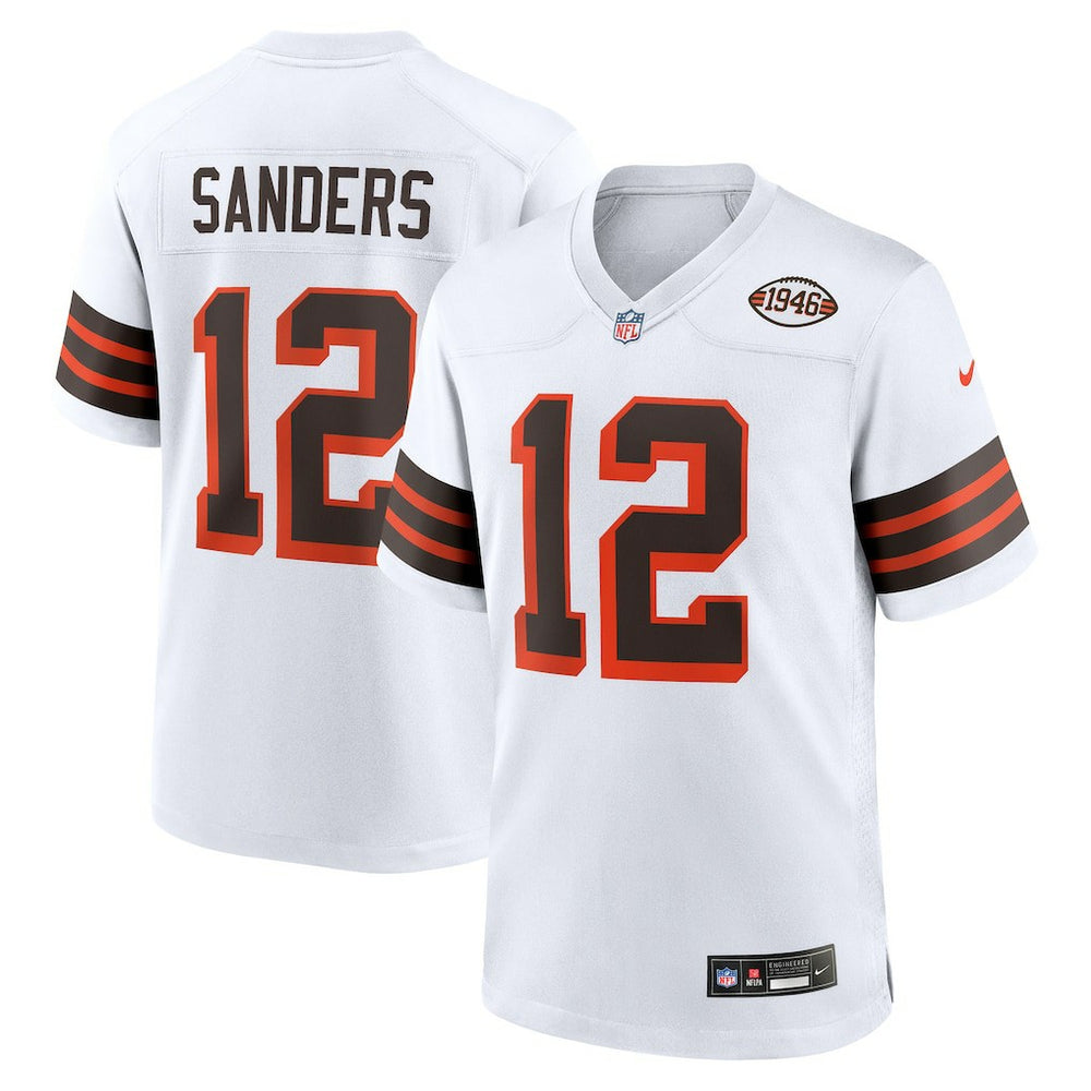 Shedeur Sanders  2025 NFL Draft 2nd Alternate Game Jersey - Cleveland Browns Jerseys