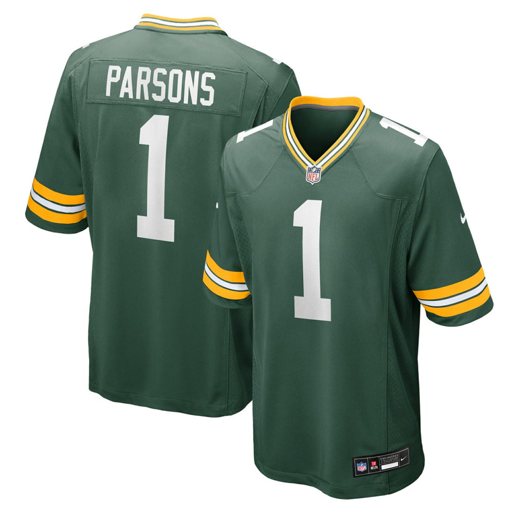 Micah Parsons  Game Player Jersey - Green Bay Packers Jerseys