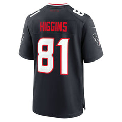 Jayden Higgins  Game Jersey - Houston Texans Jerseys