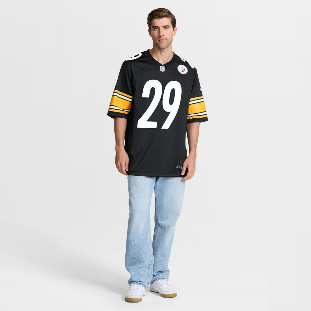 Kyle Dugger  Team Game Jersey - Pittsburgh Steelers Jerseys
